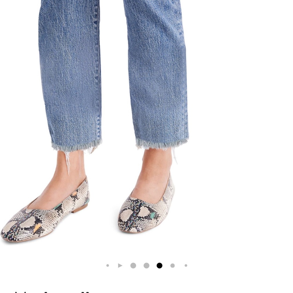 Madewell the perfect vintage Jean ainsworth wash raw hem straight leg - Picture 2 of 8